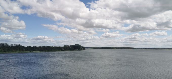 Blick über den Strelasund