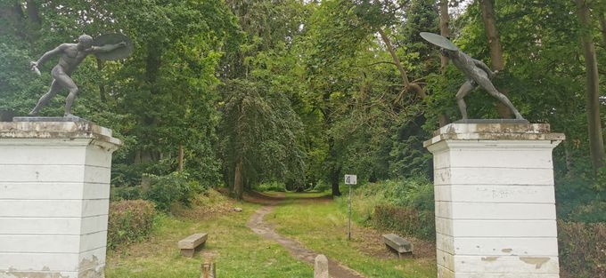 Eingang Schlosspark - Putbus