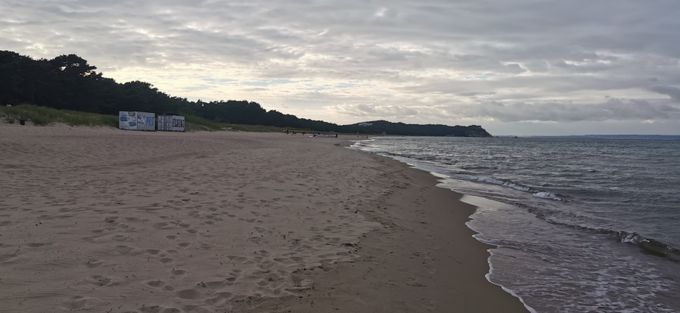 Strand Richtung Sellin - Göhren