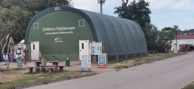 Zeltkino Hiddensee in Vitte