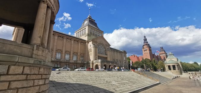 Hakenterasse & Nationalmuseum - Stettin