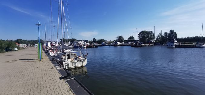Hafen von Thiesow