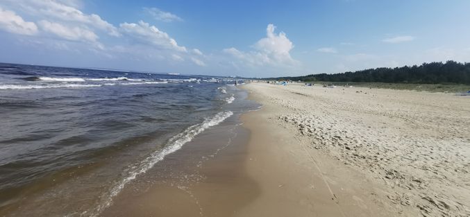 Strand von Ahlbeck - Richtung Swinemünde