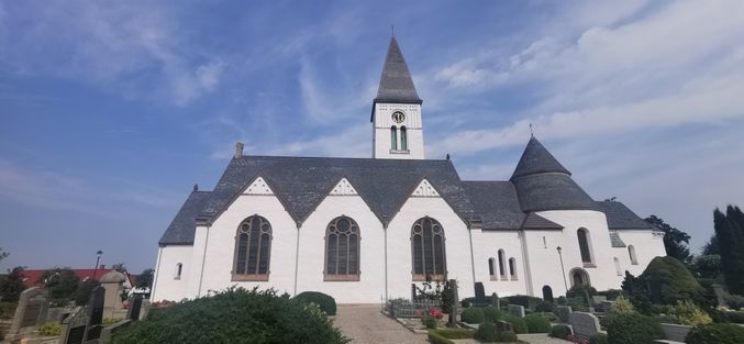 Kirche in Valleberga nahe Löderup / Schweden