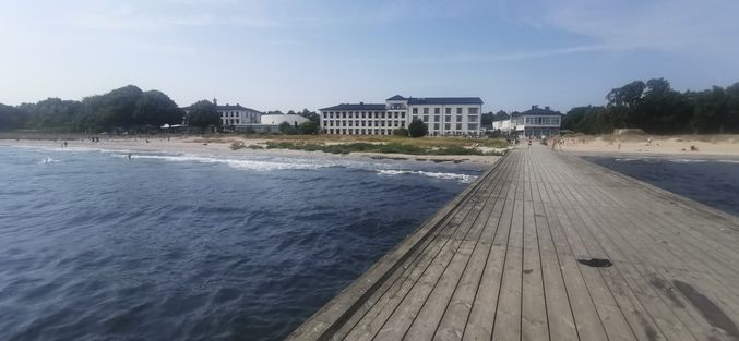 Badesteg / Sandskogens Strand - Ystad / Schweden