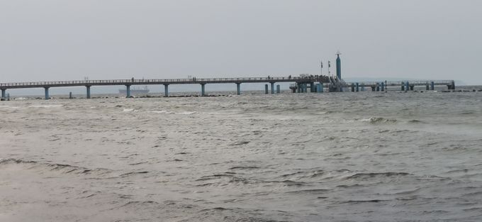 Seebrücke von Sellin mit Tauchglocke