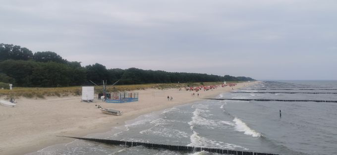 Strand bei Koserow - Richtung Zinnowitz