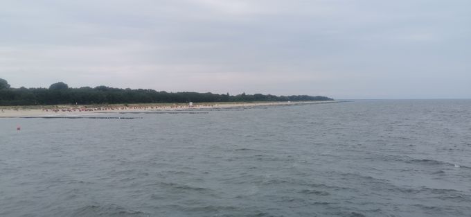 Strand von Koserow - Richtung Zinnowitz